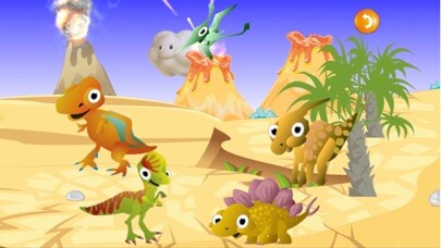 Emulate iPhone app QCat - Dinosaur Park Game using MyAndroid Emulate iPhone app QCat - Dinosaur Park Game using MyAndroid