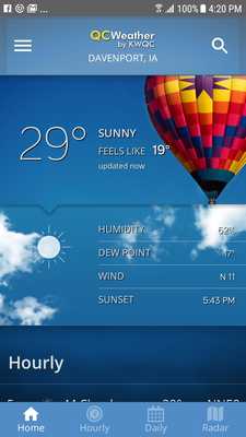 Emulate Android APK QCWeather Emulate Android APK QCWeather