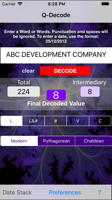Emulate iPhone app Q-Decode using MyAndroid