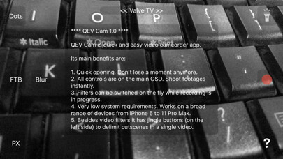 Emulate iPhone app QEV Cam using MyAndroid