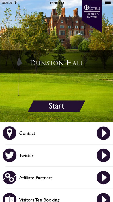 Emulate iPhone app QHotels: Dunston Hall & Luxury Golf Resort using MyAndroid Emulate iPhone app QHotels: Dunston Hall & Luxury Golf Resort using MyAndroid
