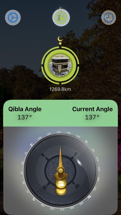 Emulate iPhone app Qibla-AR + Prayer Times using MyAndroid Emulate iPhone app Qibla-AR + Prayer Times using MyAndroid