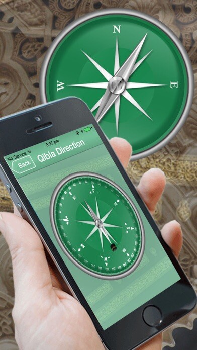 Emulate iPhone app Qibla Compass And Namaz Timings using MyAndroid Emulate iPhone app Qibla Compass And Namaz Timings using MyAndroid