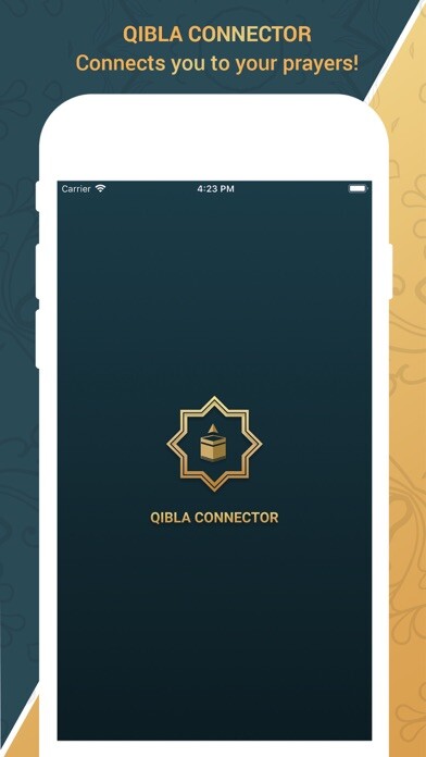 Emulate iPhone app Qibla Connector using MyAndroid