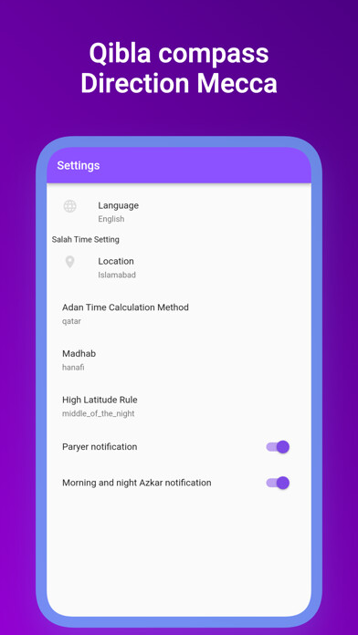 Emulate iPhone app Qibla Quran Dua Prayer time using MyAndroid Emulate iPhone app Qibla Quran Dua Prayer time using MyAndroid