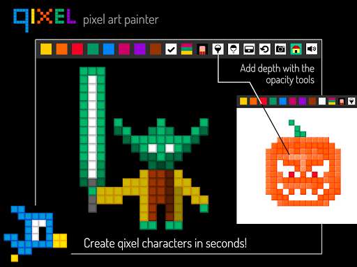Emulate Android APK Qixel : Pixel Art Maker Free
