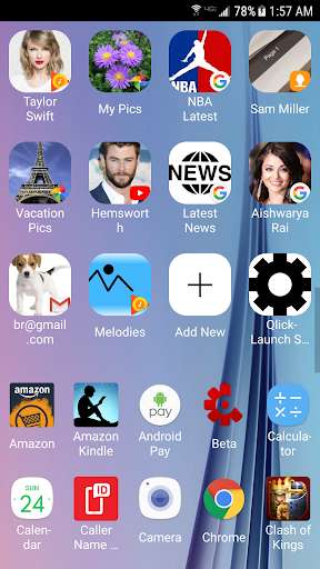 Run android online APK Qlick Launch - Quick and Easy Launch from MyAndroid or emulate Qlick Launch - Quick and Easy Launch using MyAndroid