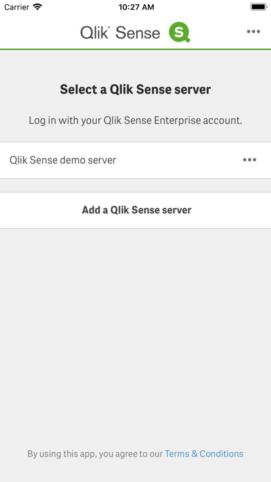 Emulate iPhone app Qlik Sense Client-Managed using MyAndroid Emulate iPhone app Qlik Sense Client-Managed using MyAndroid
