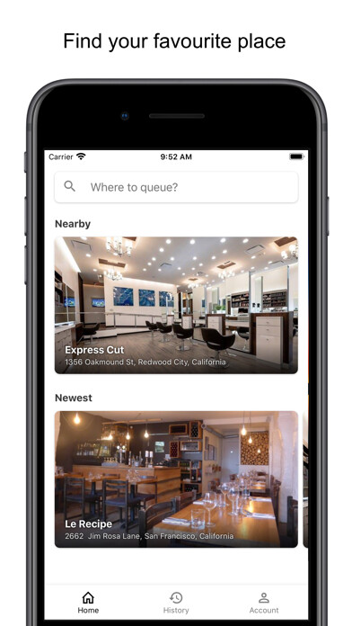 Emulate iPhone app Qline - Queue From Home using MyAndroid Emulate iPhone app Qline - Queue From Home using MyAndroid