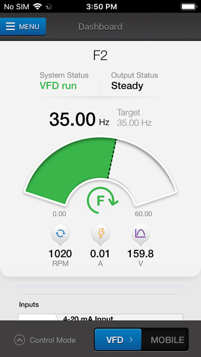 Emulate iPhone app Q-Link VFD Companion App using MyAndroid Emulate iPhone app Q-Link VFD Companion App using MyAndroid