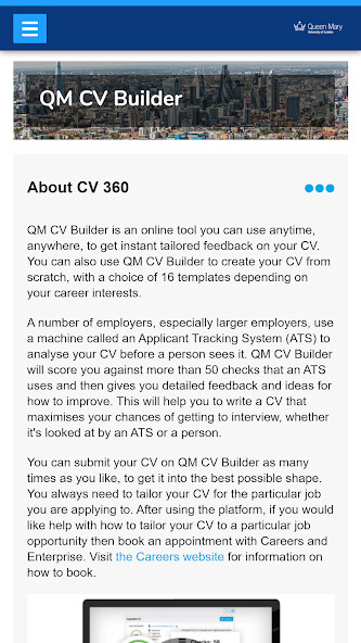 Run android online APK QM CV Builder from MyAndroid or emulate QM CV Builder using MyAndroid