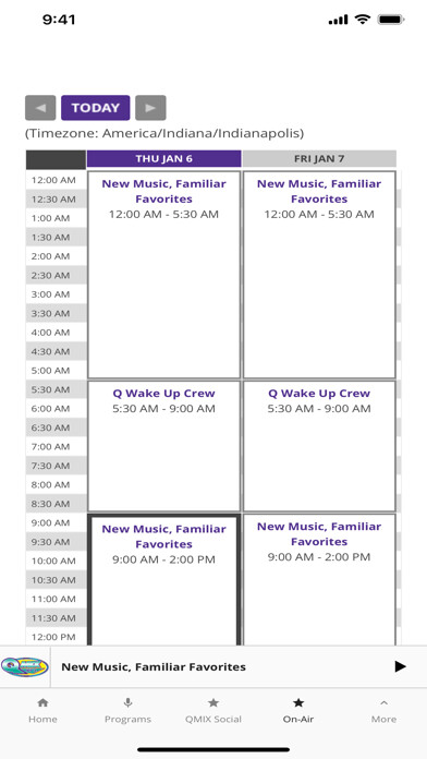Emulate iPhone app QMIX 107.3 using MyAndroid Emulate iPhone app QMIX 107.3 using MyAndroid