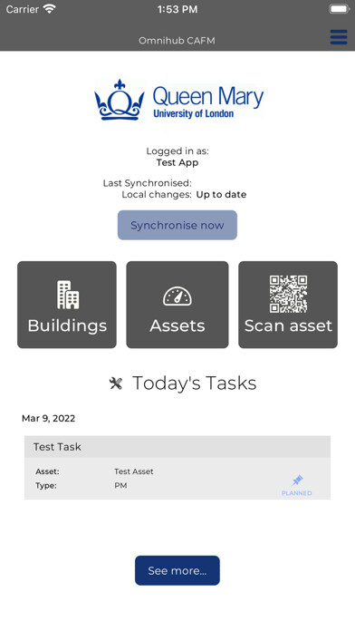 Emulate iPhone app QMUL Live using MyAndroid Emulate iPhone app QMUL Live using MyAndroid