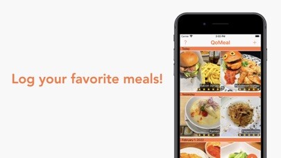 Emulate iPhone app QoMeal - Log favorite meals using MyAndroid Emulate iPhone app QoMeal - Log favorite meals using MyAndroid