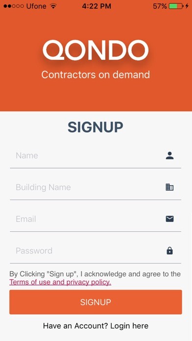 Emulate iPhone app Qondo using MyAndroid