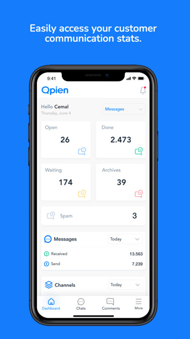 Emulate iPhone app Qpien - Omni-Channel Helpdesk using MyAndroid Emulate iPhone app Qpien - Omni-Channel Helpdesk using MyAndroid