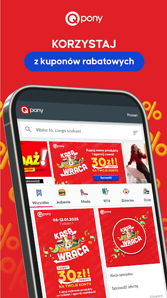 Run android online APK Qpony Okazje Kupony Promocje from MyAndroid or emulate Qpony Okazje Kupony Promocje using MyAndroid