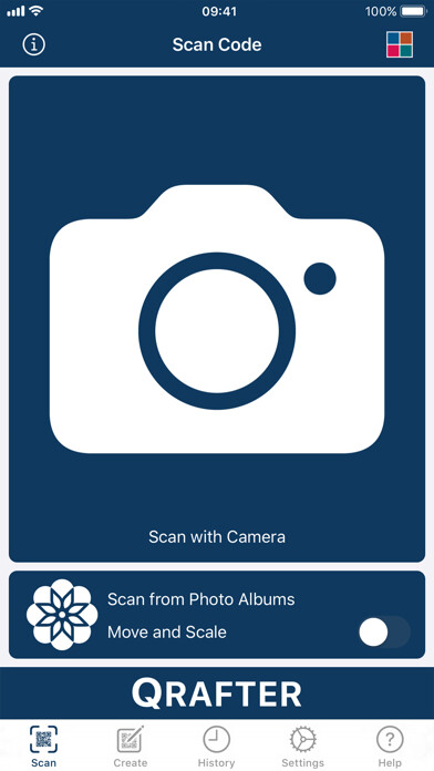 Emulate iPhone app Qrafter Pro: QR Code Reader using MyAndroid Emulate iPhone app Qrafter Pro: QR Code Reader using MyAndroid