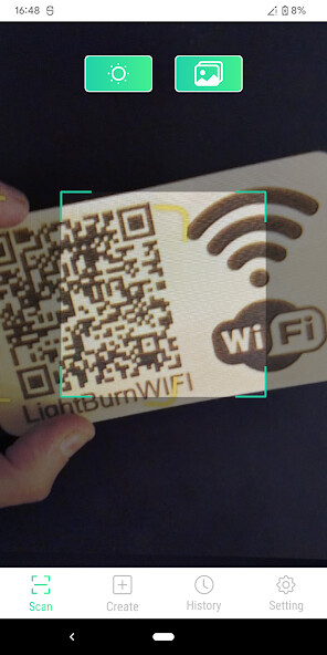 Run android online APK QR/Barcode Reader for Android from MyAndroid or emulate QR/Barcode Reader for Android using MyAndroid