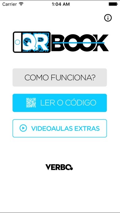 Emulate iPhone app QRBook.Verbo using MyAndroid