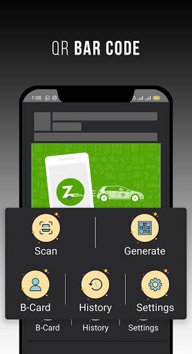 Run android online APK QR Code, Bar Code Scanner + Generator from MyAndroid or emulate QR Code, Bar Code Scanner + Generator using MyAndroid