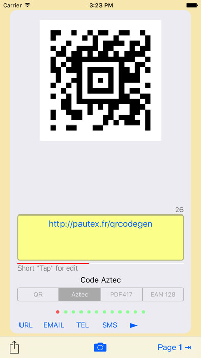 Emulate iPhone app QRCode Book using MyAndroid