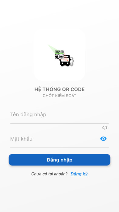 Emulate iPhone app QRcode Chốt kiểm soát using MyAndroid