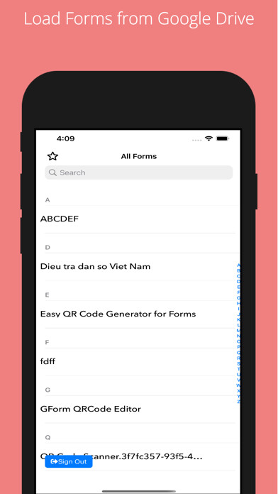 Emulate iPhone app QRCode For Google Forms using MyAndroid Emulate iPhone app QRCode For Google Forms using MyAndroid