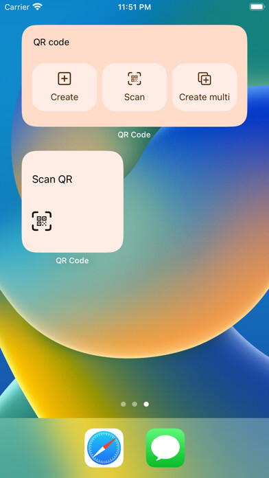 Emulate iPhone app QRCode-Generate,Beautify,Scan using MyAndroid