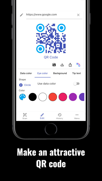 Emulate iPhone app QR Code Generator - T2QR using MyAndroid Emulate iPhone app QR Code Generator - T2QR using MyAndroid