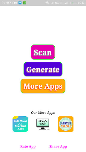 Run android online APK QR Code Maker & Scanner PRO from MyAndroid or emulate QR Code Maker & Scanner PRO using MyAndroid