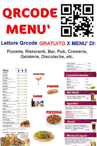 Run android online APK qrcode menu digitale per locali, qr code from MyAndroid or emulate qrcode menu digitale per locali, qr code using MyAndroid