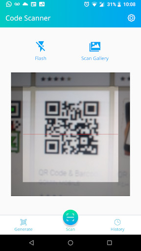 Run android online APK QRCode Pro Reader / QR Code Scanner from MyAndroid or emulate QRCode Pro Reader / QR Code Scanner using MyAndroid