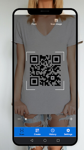 Emulate iPhone app QR code reader Barcode scan using MyAndroid
