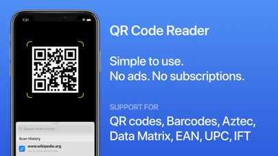 Emulate iPhone app QR Code Reader for iPhone/iPad using MyAndroid
