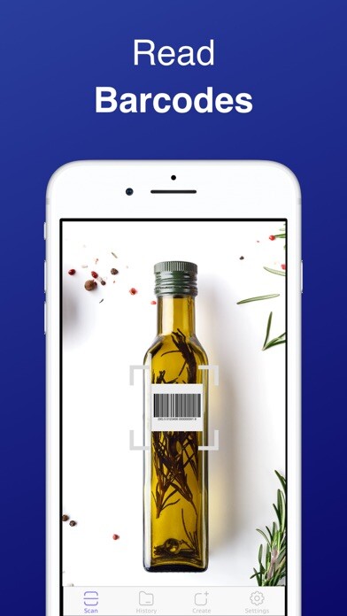 Emulate iPhone app QR Code Reader & Maker Pro using MyAndroid