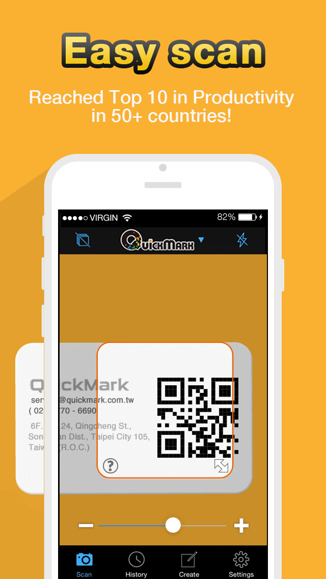 Emulate iPhone app QR Code Reader - QuickMark Barcode Scanner using MyAndroid Emulate iPhone app QR Code Reader - QuickMark Barcode Scanner using MyAndroid