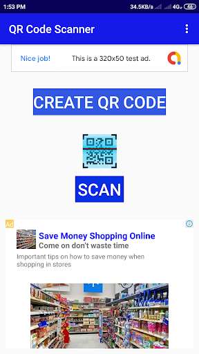 Run android online APK QR Code Scanner & Create QR Code for Android from MyAndroid or emulate QR Code Scanner & Create QR Code for Android using MyAndroid