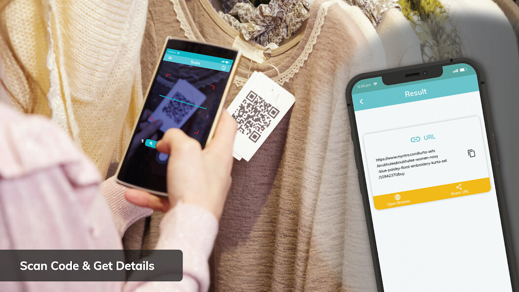 Run android online APK QR code Scanner : QR Code Reader  Barcode Scanner from MyAndroid or emulate QR code Scanner : QR Code Reader  Barcode Scanner using MyAndroid