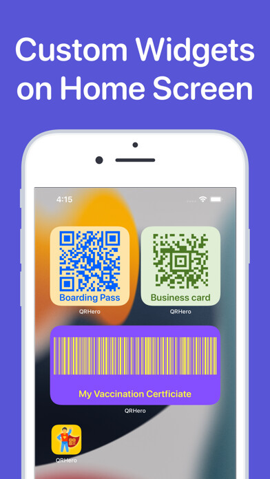 Emulate iPhone app QR Code Widgets App using MyAndroid Emulate iPhone app QR Code Widgets App using MyAndroid