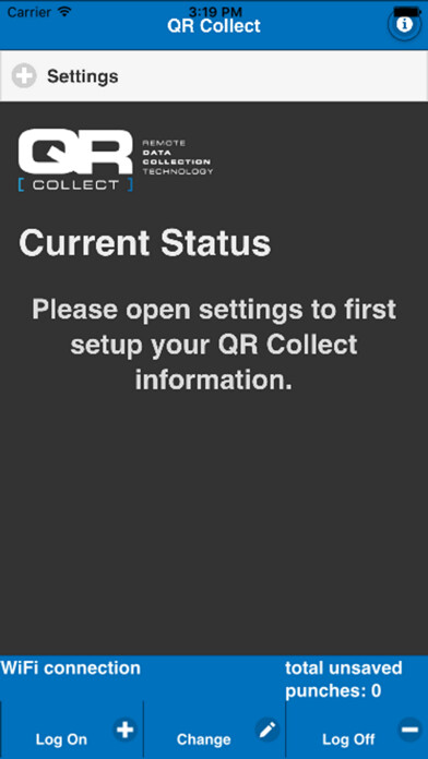 Emulate iPhone app QR Collect Application using MyAndroid