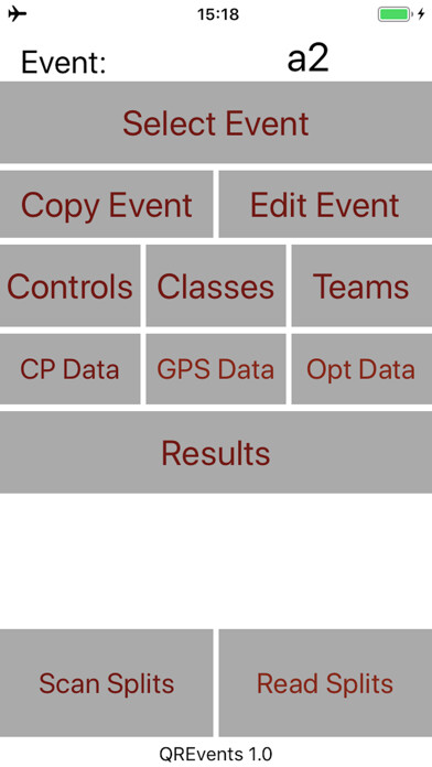 Emulate iPhone app QREvents using MyAndroid
