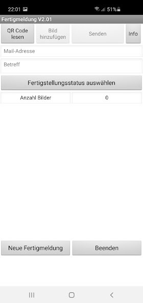 Run android online APK QR Fertigmeldung from MyAndroid or emulate QR Fertigmeldung using MyAndroid