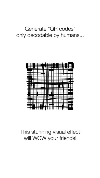 Emulate iPhone app QR for Humans - QR code Generator to be decoded without any app using MyAndroid Emulate iPhone app QR for Humans - QR code Generator to be decoded without any app using MyAndroid