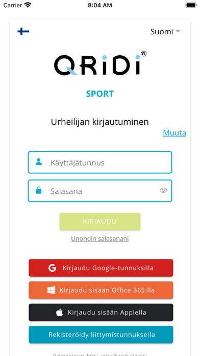 Emulate iPhone app Qridi using MyAndroid Emulate iPhone app Qridi using MyAndroid