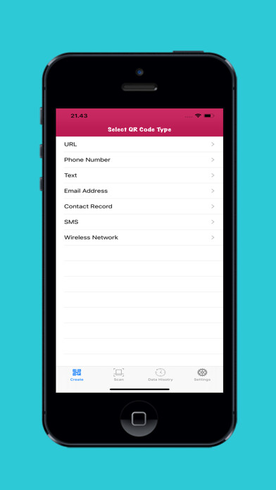 Emulate iPhone app QR Kit Premium using MyAndroid