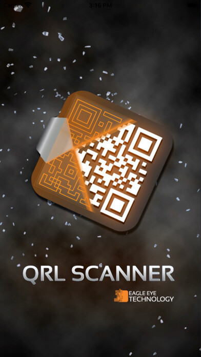 Emulate iPhone app QRL SCANNER: SCAN QR CODES using MyAndroid