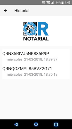 Run android online APK QR Notarial from MyAndroid or emulate QR Notarial using MyAndroid