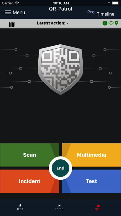 Emulate iPhone app QR-Patrol New using MyAndroid Emulate iPhone app QR-Patrol New using MyAndroid