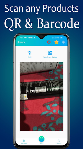 Run android online APK QR Plus: QR Code Scanner Barcode QR Code Generator from MyAndroid or emulate QR Plus: QR Code Scanner Barcode QR Code Generator using MyAndroid